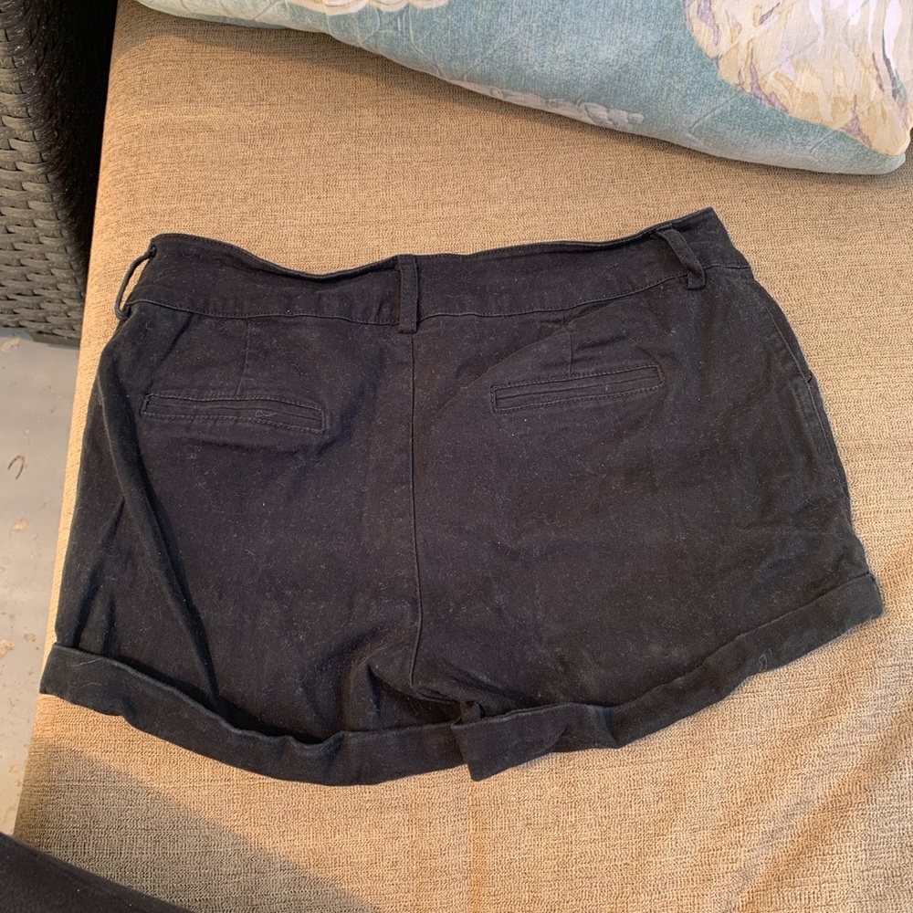 Black shorts